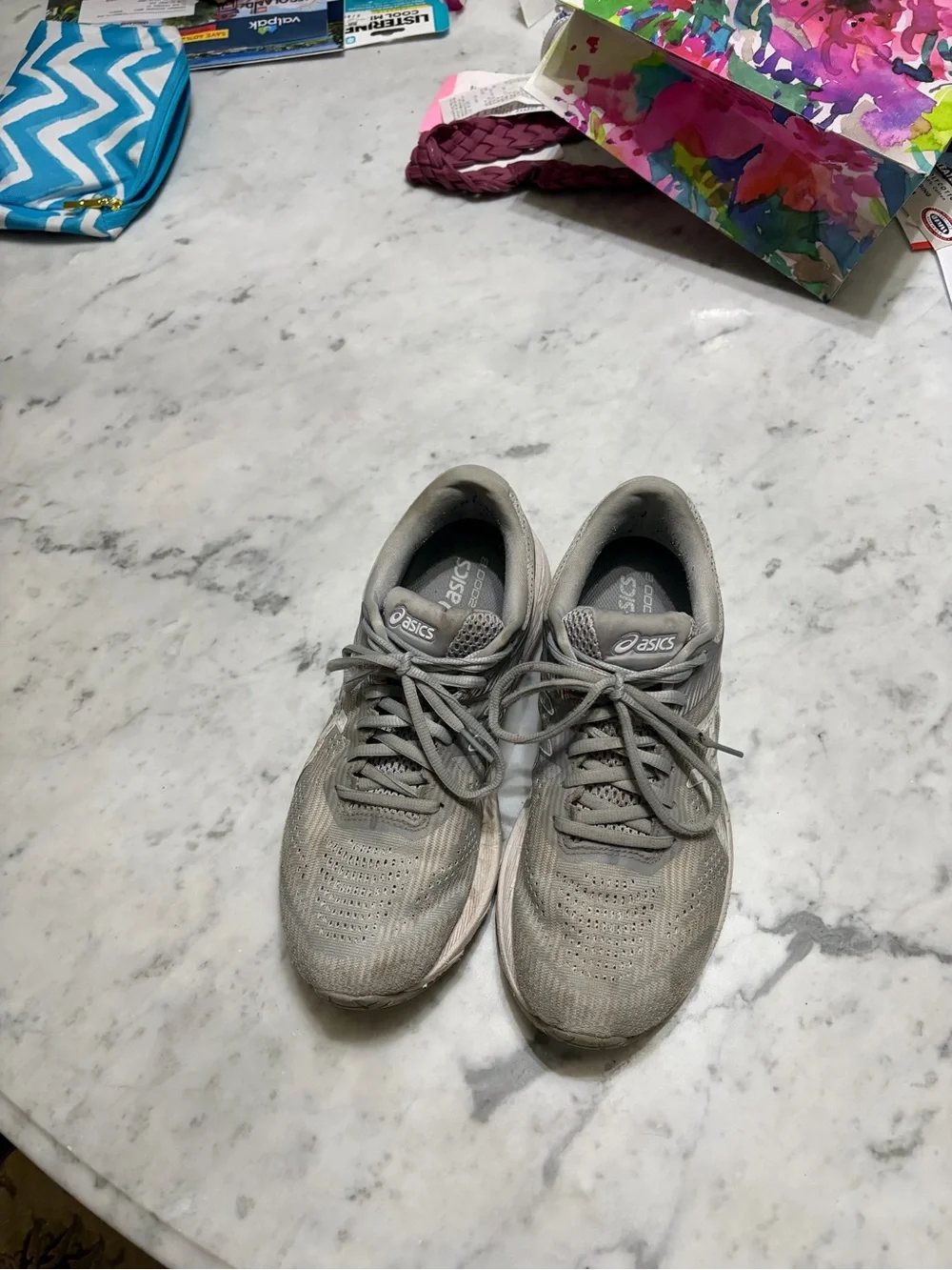 Asics athletic shoes